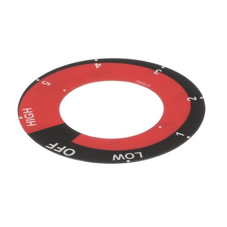 Star Manufacturing Labelknob S/M Elec. Inf. 2M-Z15452